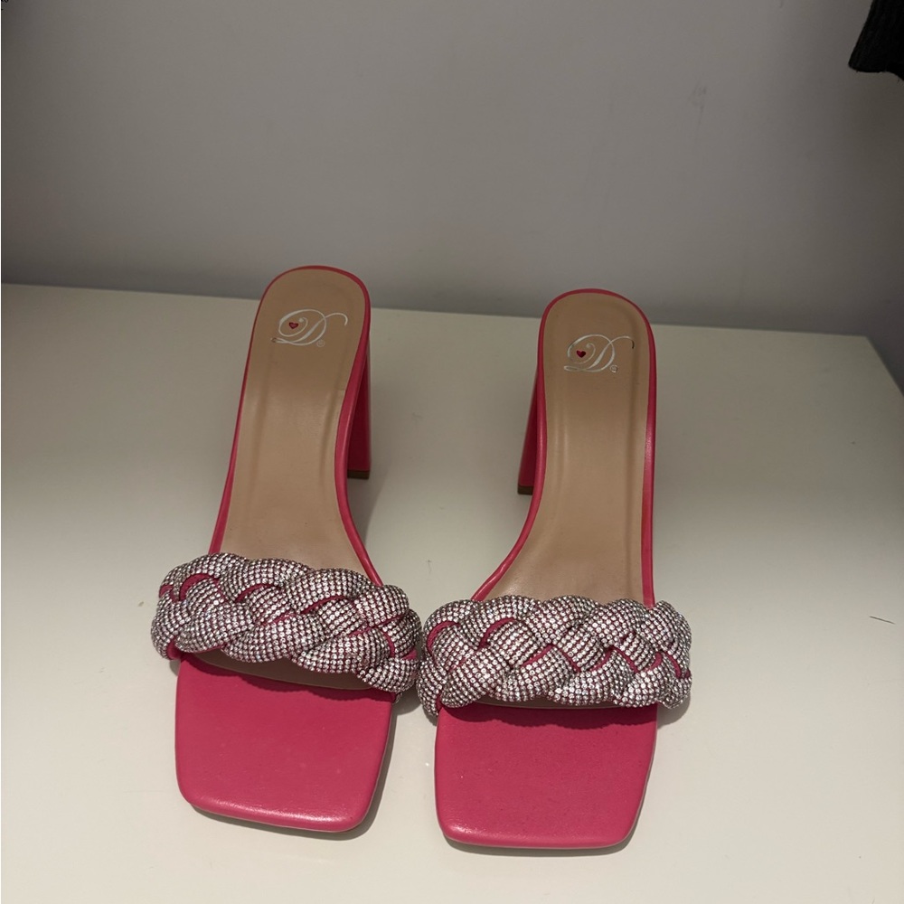 Pink heels